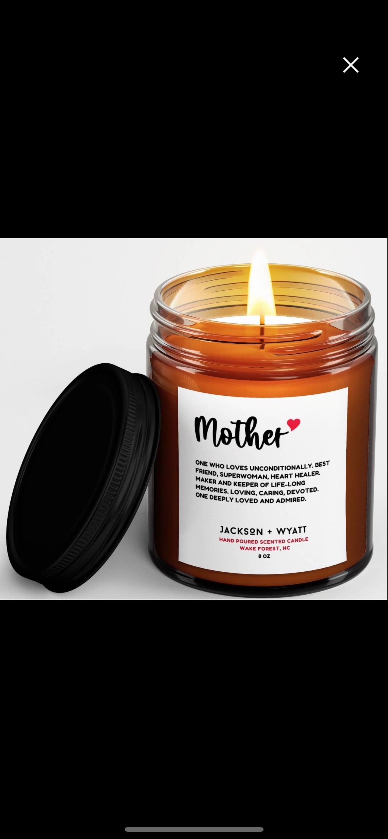 Mother's Love Candle 8 oz (Cake Batter scent)